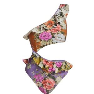 NWT Zimmermann Paddie Swimsuit. Never worn, new with tags from Saks. Size 3.